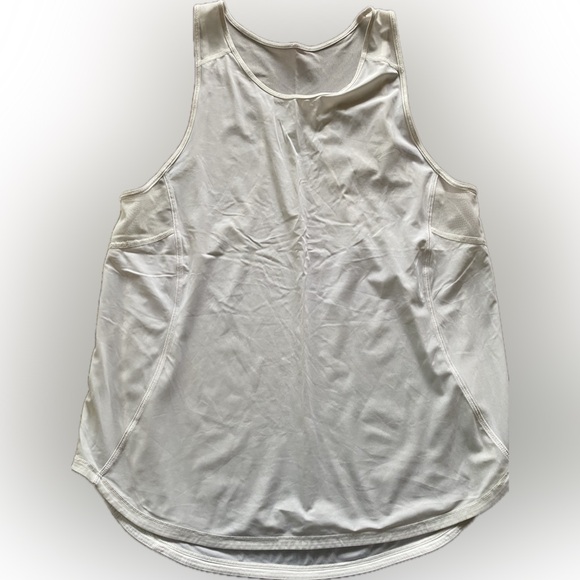 Lululemon Athletica White Tank Top - Picture 1 of 3